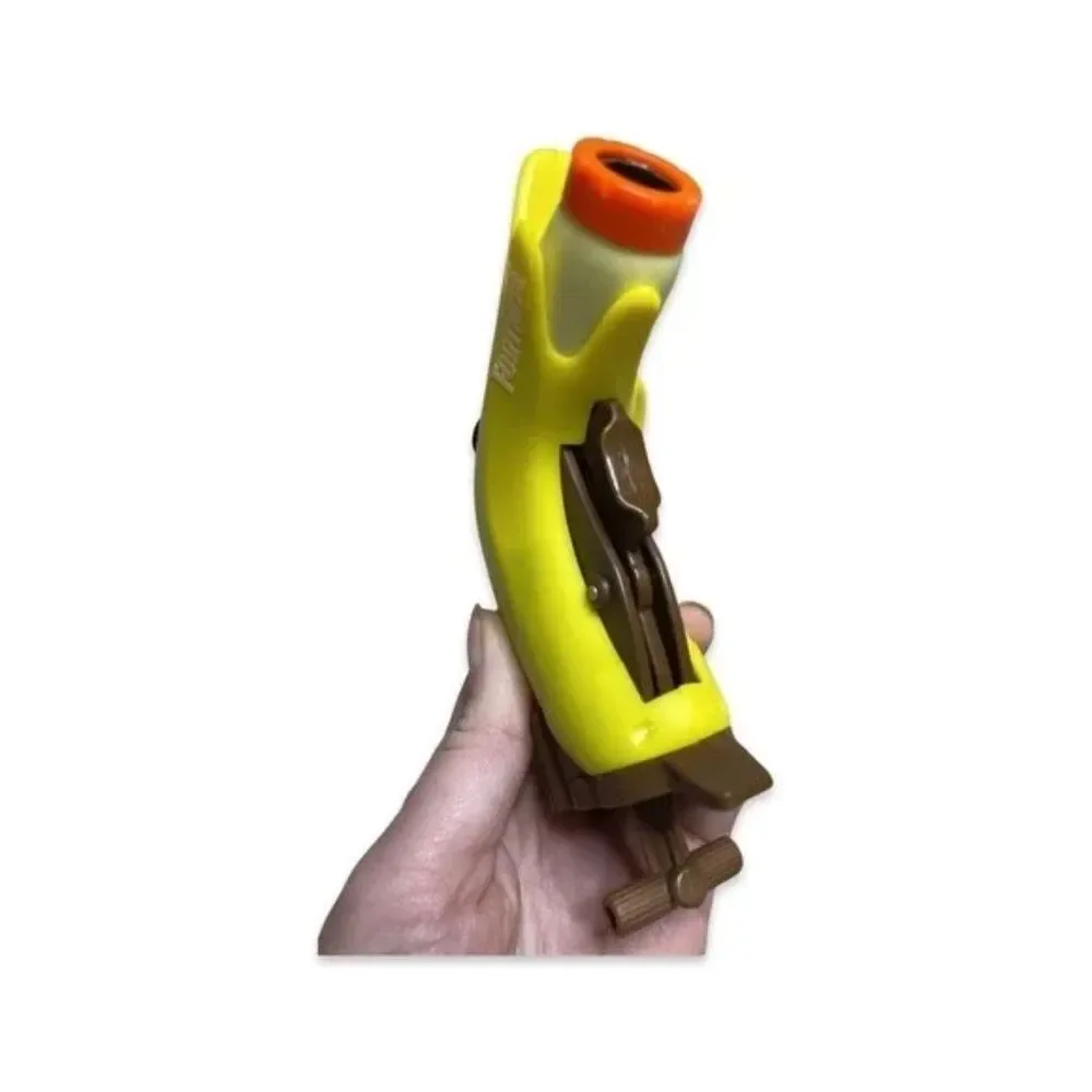 New Hasbro Nerf Toy Gun Fortnite Micro Peely Banana Yellow Kid Dart Blaster NWT